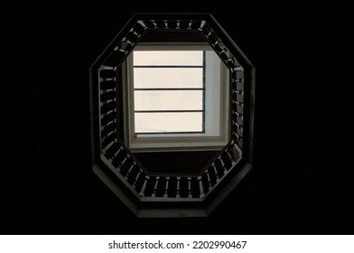 Looking Up View To Sky Light