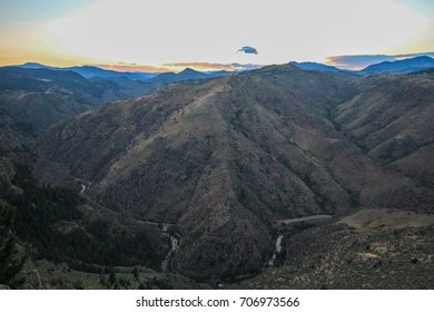 Lookout Mountain Colorado Sunset