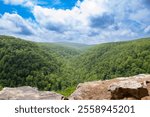 The lookout out point of Eagle Point in Arkansas, US