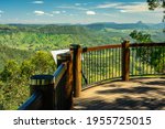 Lookout platform at the Lamington National Park, Queensland, Australia