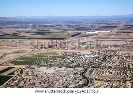 Loop 303 and Interstate 10 interchange construction viewed from above