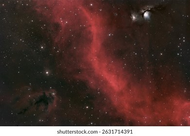 Bernard’s loop with M78 reflection Nebula