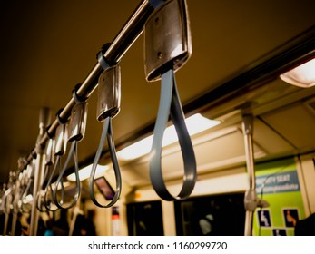 Loop in the subway train background