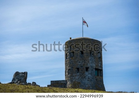 Loophole Tower No.5 - L'Ancresse. 

Old military foritication on the island of Guernsey in the Channel Islands. Photo stock © 
