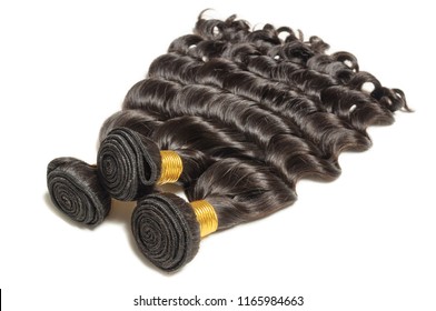 Curly hair bundles Images, Stock Photos & Vectors | Shutterstock