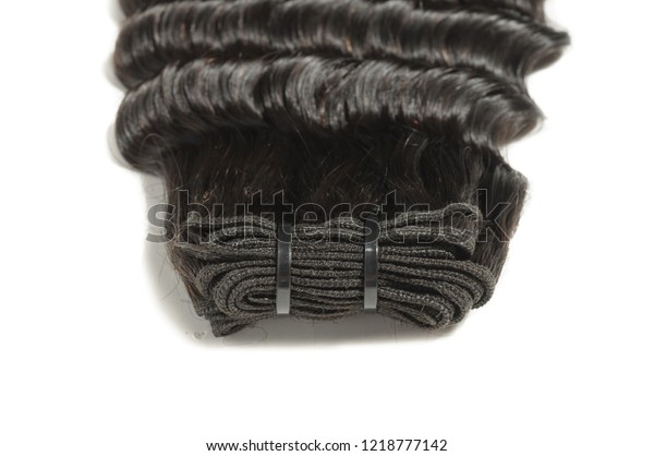 Loose Deep Wave Spiral Ends Black Stock Photo Edit Now 1218777142