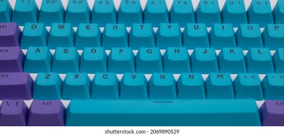 Loose Keys From A Computer Keyboard 