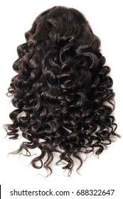 Loose Wave Black Human Hair Lace Wig