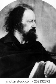 Lord Alfred Tennyson, 1809 - 1892.