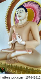 The Lord Buddha Statue Showing Mercy 