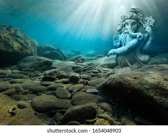 Lord Ganesh Visarjan Photo Manipulation