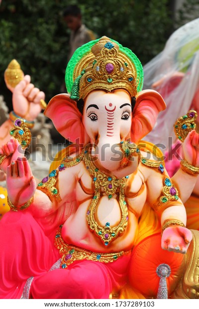 Lord Ganesha Statue Mumbai India Stock Photo 1737289103 | Shutterstock