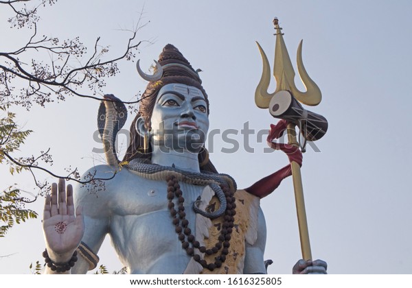 Lord Shiva Adiyoga Statue Haridwar Stock Photo 1616325805 | Shutterstock