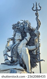 Lord shiva statue aazhimala Trivandrum  - Shutterstock ID 2362088435
