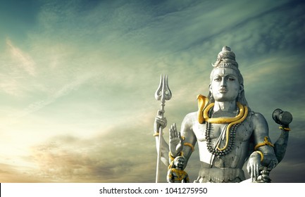 lord shiva statue murudeshwara karnataka india shivaratri
