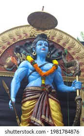 Lord Sri Rama Statue At Shri Rama Shobha Yatra In Pune