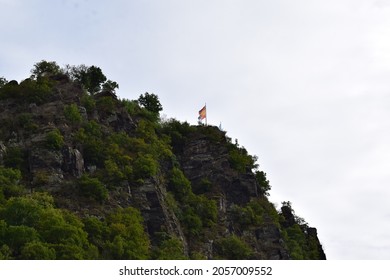 the Lorelei rock in Mittelrheintal