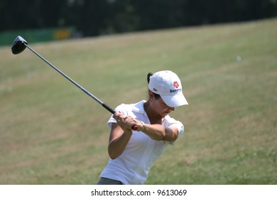 Lorena Ochoa (MEX) At Ladies Golf Evian Masters 2007