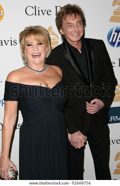 Lorna Luft Barry Manilow Clive Davis Stock Photo Edit Now