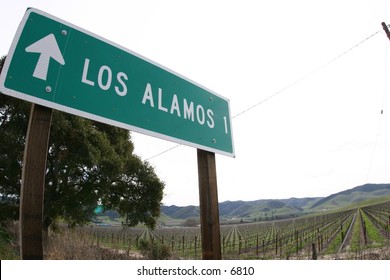 Los Alamos traffic/travel sign