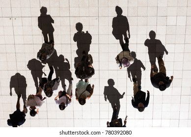 2,899 Top view people walking shadow Images, Stock Photos & Vectors ...