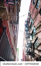 Los Angeles Alleyway During The Day