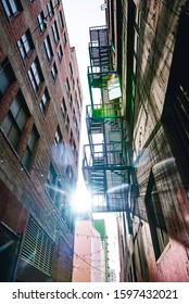 Los Angeles Alleyway During The Day