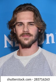 LOS ANGELES - APR 02:  Grey Damon Arrives To The NBCUniversal's Summer Press Day 2015  On April 02, 2015 In Hollywood, CA                