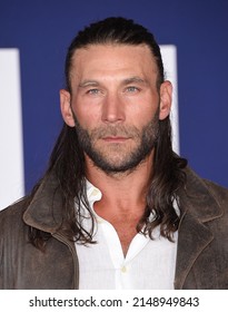 LOS ANGELES - APR 04: Zach McGowan Arrives For The ‘Ambulance’ Premier On April 04, 2022 In Los Angeles, CA