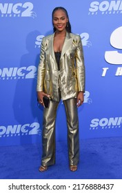 LOS ANGELES - APR 05: Tika Sumpter Arrives For  ‘Sonic 2’ Hollywood Premiere On April 05, 2022 In Westwood, CA