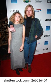 LOS ANGELES - APR 1:  Alaina Moore, Patrick Riley At The The Music Of David Lynch At The Ace Hotel On April 1, 2015 In Los Angeles, CA