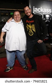 LOS ANGELES - APR 10: Preston Lacy, Ehren McGhehey At The Jackass 3D Premiere Held At Grauman's Chinese Theater In Los Angeles, California On April 10, 2010