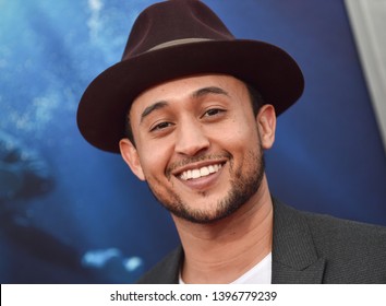 LOS ANGELES - APR 11:  Actor Tahj Mowry Arrives For The'Breakthrough' Los Angeles Premiere On April 11, 2019 In Westwood, CA