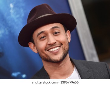 LOS ANGELES - APR 11:  Actor Tahj Mowry Arrives For The'Breakthrough' Los Angeles Premiere On April 11, 2019 In Westwood, CA