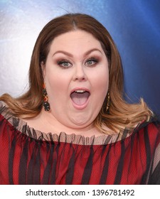 LOS ANGELES - APR 11:  Actress Chrissy Metz Arrives For The'Breakthrough' Los Angeles Premiere On April 11, 2019 In Westwood, CA