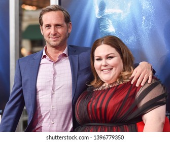 LOS ANGELES - APR 11:  Josh Lucas And Chrissy Metz Arrives For The'Breakthrough' Los Angeles Premiere On April 11, 2019 In Westwood, CA