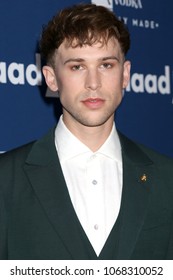 LOS ANGELES - APR 12:  Tommy Dorfman At GLAAD Media Awards Los Angeles At Beverly Hilton Hotel On April 12, 2018 In Beverly Hills, CA