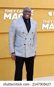LOS ANGELES - APR 14:  Magic Johnson at the They Call Me Magic Premiere Screening at Village Theater on April 14, 2022  in Westwood, CA