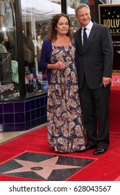 LOS ANGELES - APR 17:  Moira Harris, Gary Sinise At The Gary Sinise Honored With Star On The Hollywood Walk Of Fame On April 17, 2017 In Los Angeles, CA