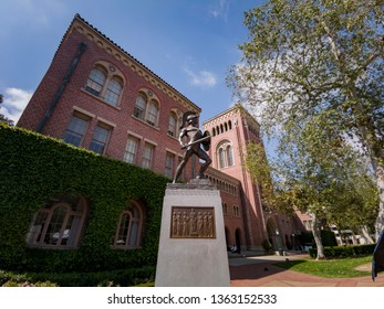 Los Angeles, APR 2: Tommy Trojan, Bovard Auditorium Of USC On APR 2, 2019 At Los Angeles, California