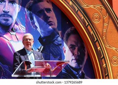 LOS ANGELES - APR 23:  Leonard Maltin At The Avengers Cast Members Handprint Ceremony At The TCL Chinese Theater On April 23, 2019 In Los Angeles, CA