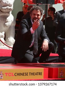 LOS ANGELES - APR 23:  Mark Ruffalo At The Avengers Cast Members Handprint Ceremony At The TCL Chinese Theater On April 23, 2019 In Los Angeles, CA