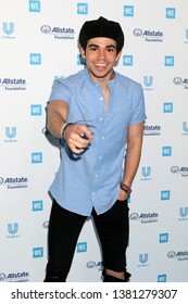 LOS ANGELES - APR 25:  Cameron Boyce At The WE Day California At The Forum On April 25, 2019 In Los Angeles, CA