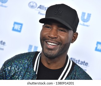 LOS ANGELES - APR 25:  Karamo Brown Arrives For WE Day California 2019 On April 25, 2019 In Inglewood, CA                