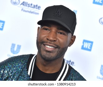 LOS ANGELES - APR 25:  Karamo Brown Arrives For WE Day California 2019 On April 25, 2019 In Inglewood, CA                