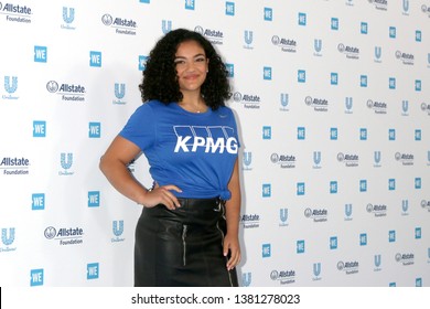 LOS ANGELES - APR 25:  Laurie Hernandez At The WE Day California At The Forum On April 25, 2019 In Los Angeles, CA