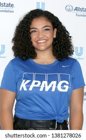 LOS ANGELES - APR 25:  Laurie Hernandez At The WE Day California At The Forum On April 25, 2019 In Los Angeles, CA