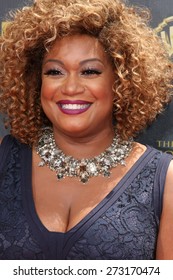 LOS ANGELES - APR 26:  Sunny Anderson At The 2015 Daytime Emmy Awards At The Warner Brothers Studio Lot On April 26, 2015 In Burbank, CA