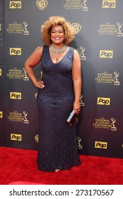 LOS ANGELES - APR 26:  Sunny Anderson At The 2015 Daytime Emmy Awards At The Warner Brothers Studio Lot On April 26, 2015 In Burbank, CA