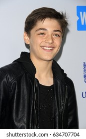 LOS ANGELES - APR 27:  Asher Angel At The We Day California 2017 At The Forum On April 27, 2017 In Inglewood, CA